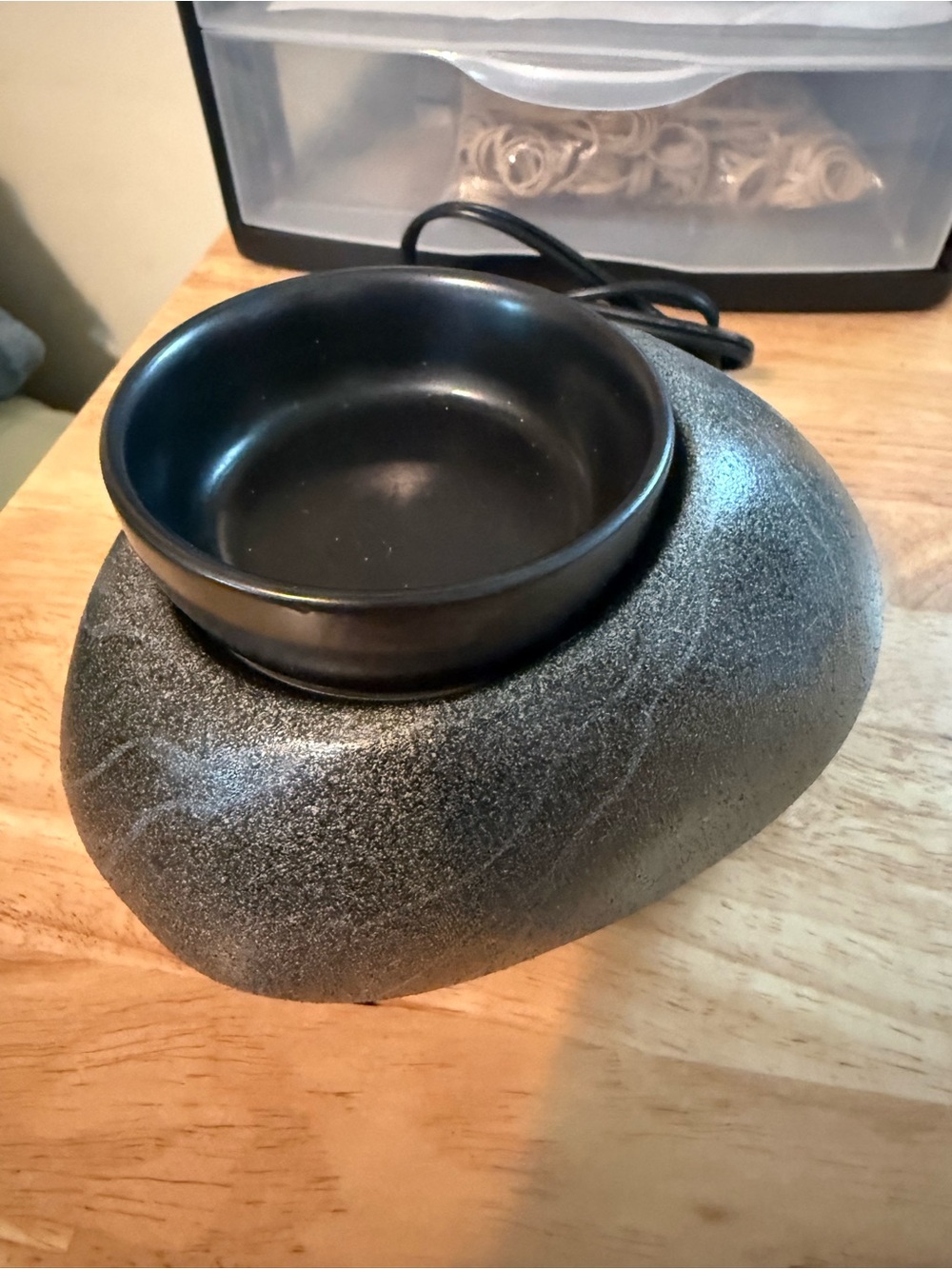 Scentsy Zen Rock element Wax Warmer - Sleek Home Kitchen Fragrance Warmer